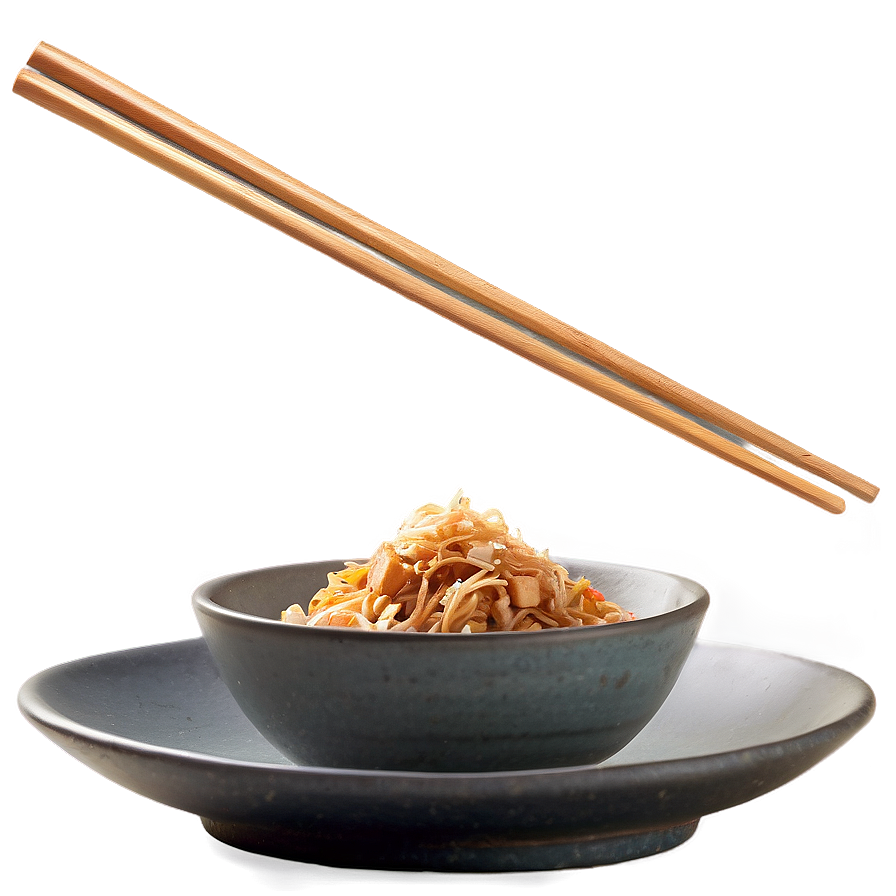 Chopstick With Dipping Bowl Png Nyg19 PNG Image