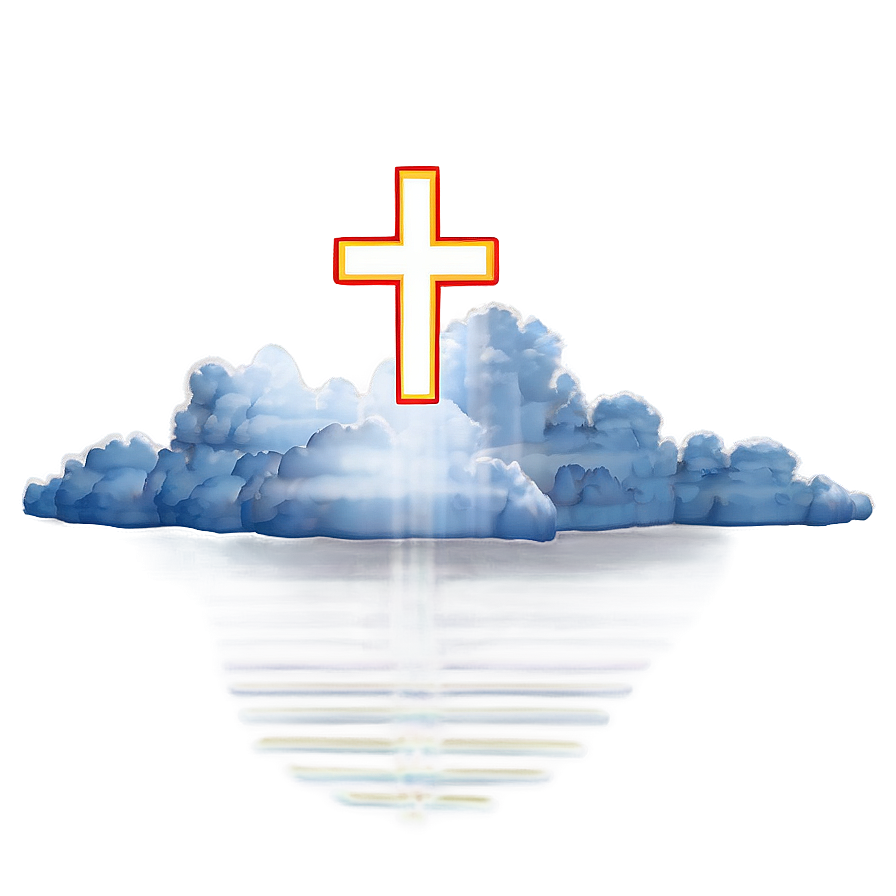 Christian Ascension Clouds Png Amr PNG Image