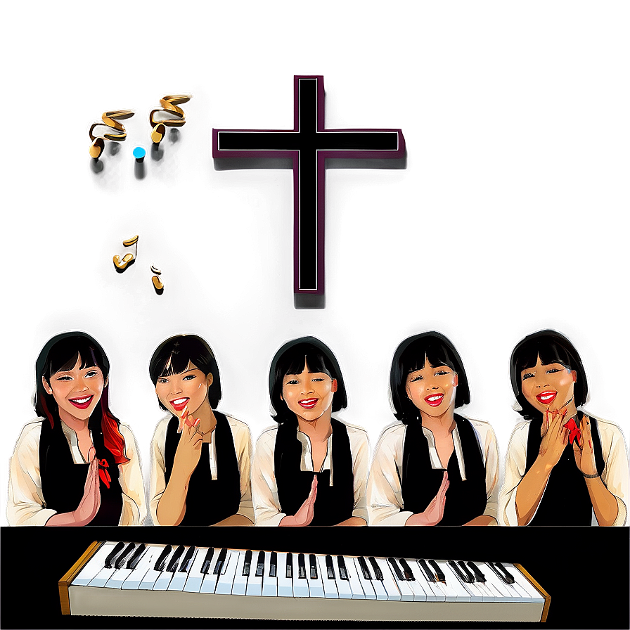 Christian Church Choir Png Bah PNG Image