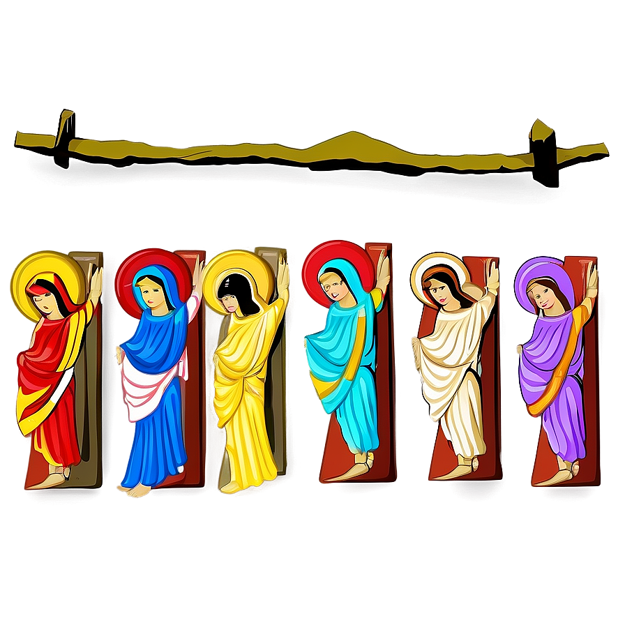 Christian Crucifixion Scene Png 06232024 PNG Image