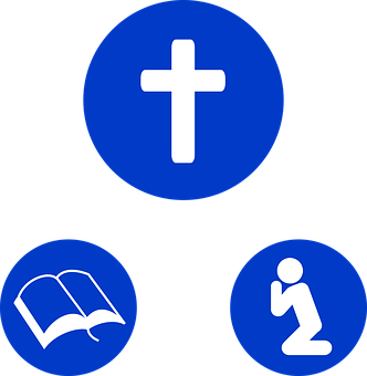 Christian Symbols Graphic PNG Image