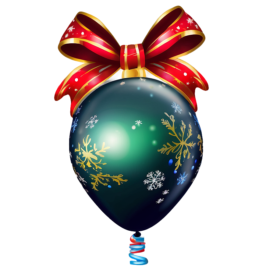 Christmas Balloon Decor Png Tpx PNG Image