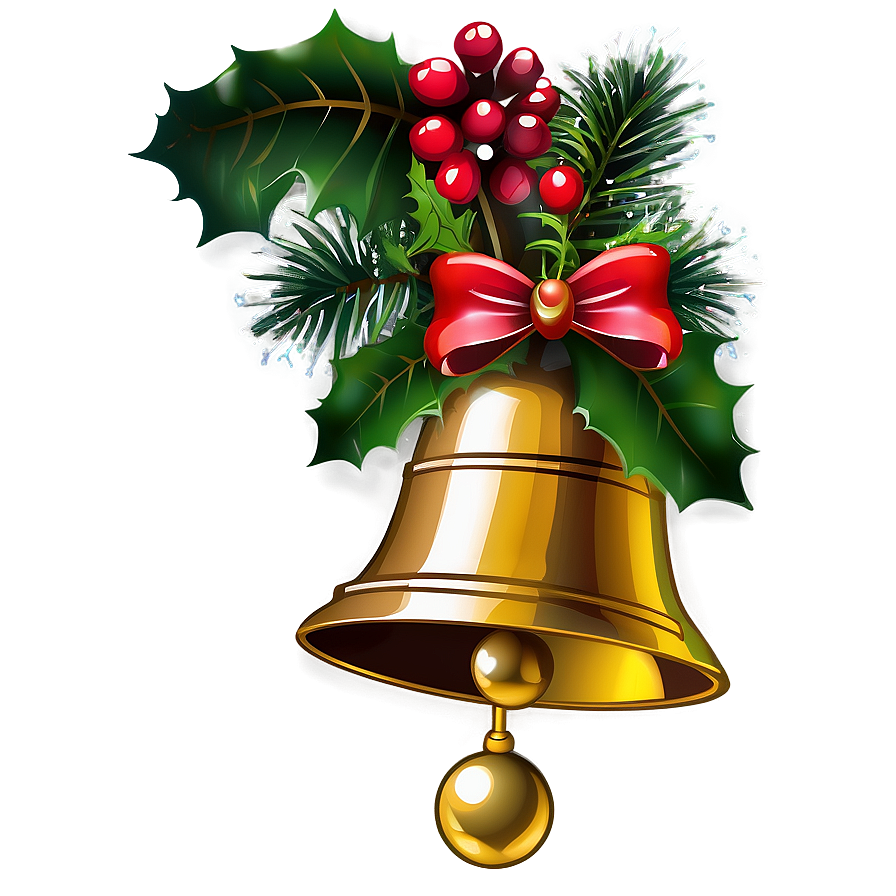 Christmas Bell Clipart Png 88 PNG Image