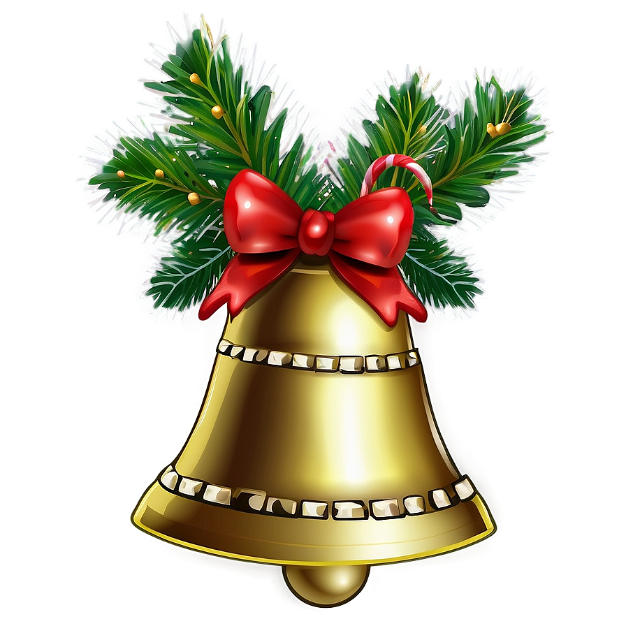 Christmas Bell D PNG Image