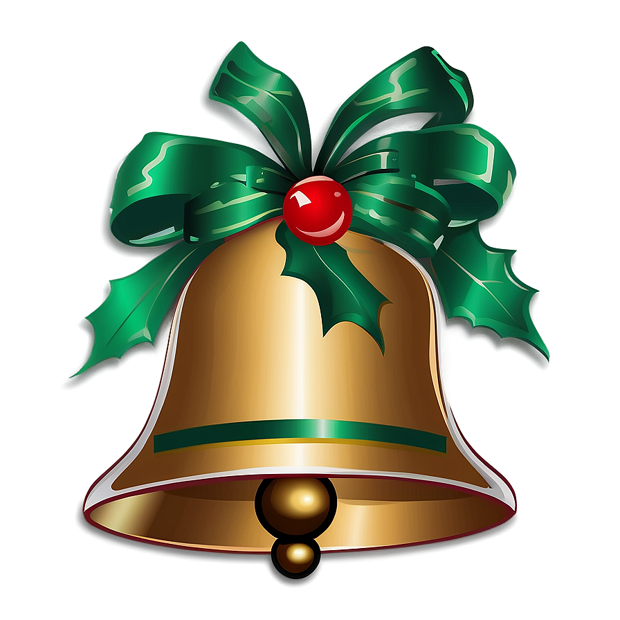 Christmas Bell Outline Png 83 PNG Image