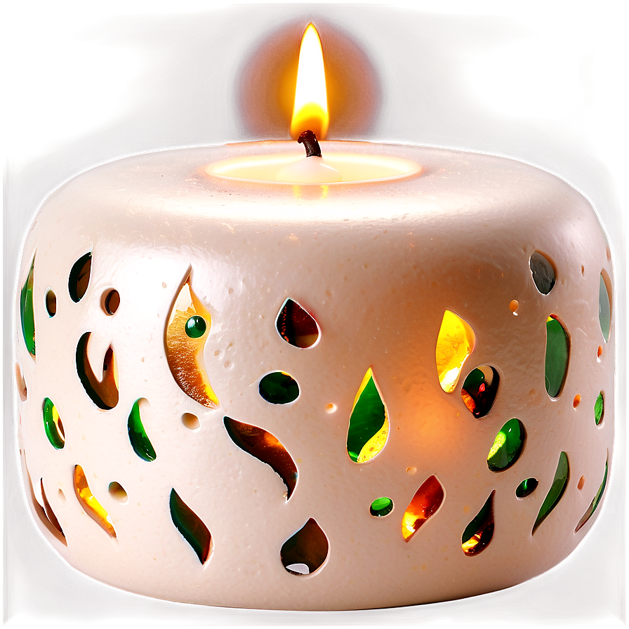 Christmas Candle Holders Png Vry PNG Image