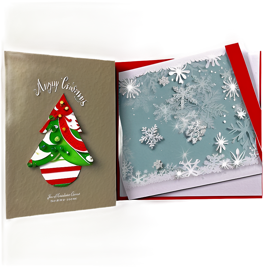 Christmas Card C PNG Image