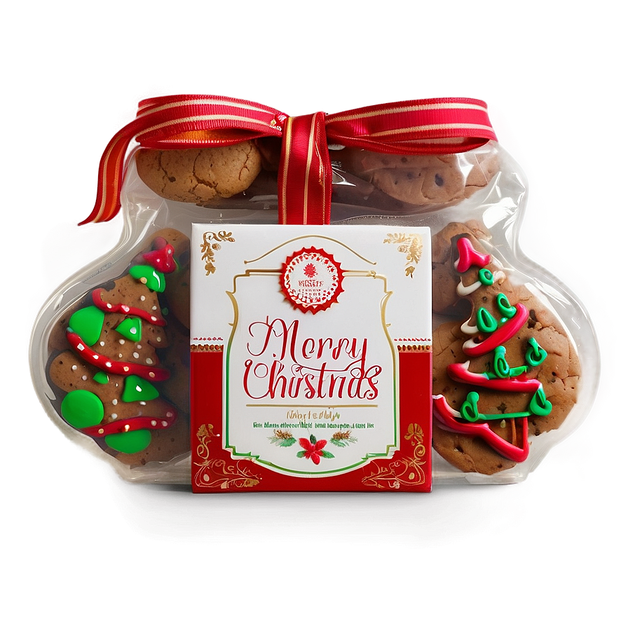 Christmas Cookie Gift Packaging Png 62 PNG Image