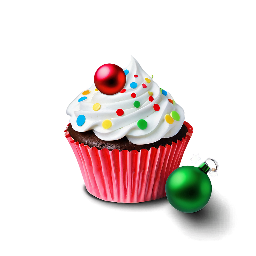 Christmas Cupcakes Png Ovx PNG Image