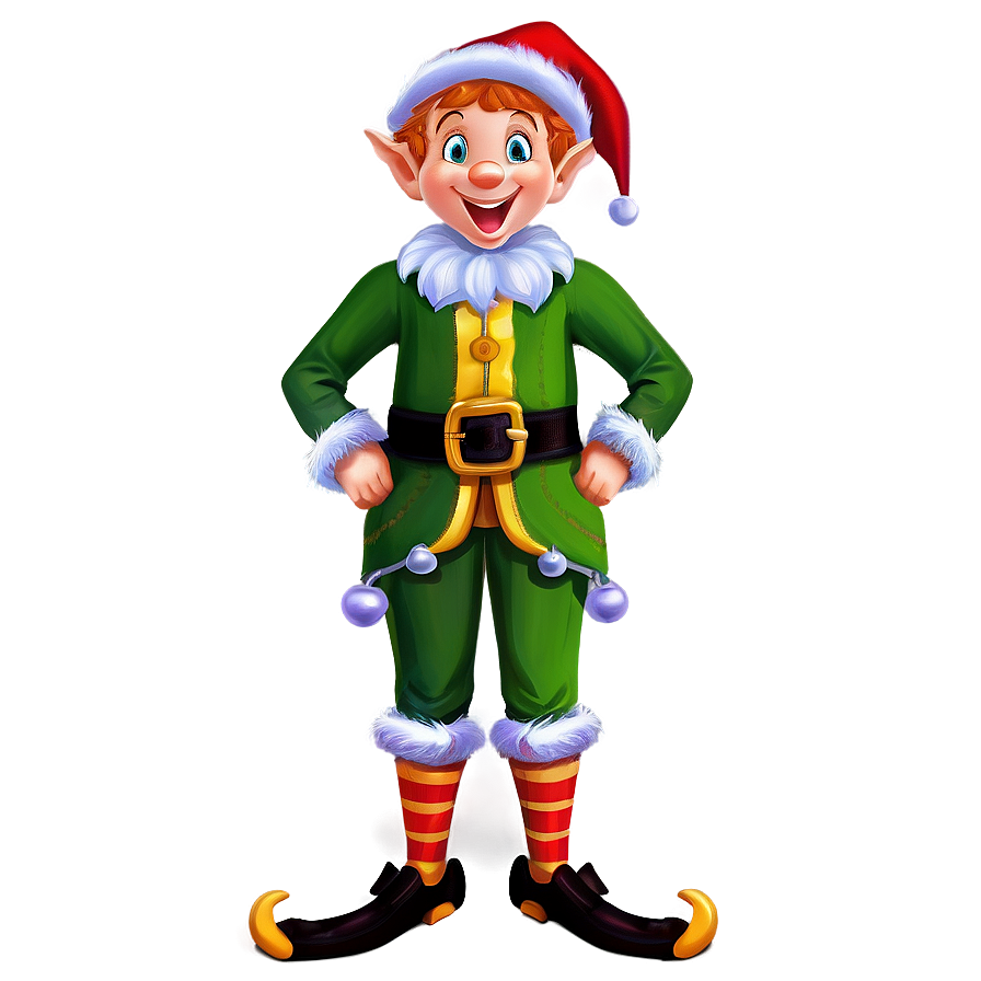 Christmas Elf Decor Png Axv PNG Image