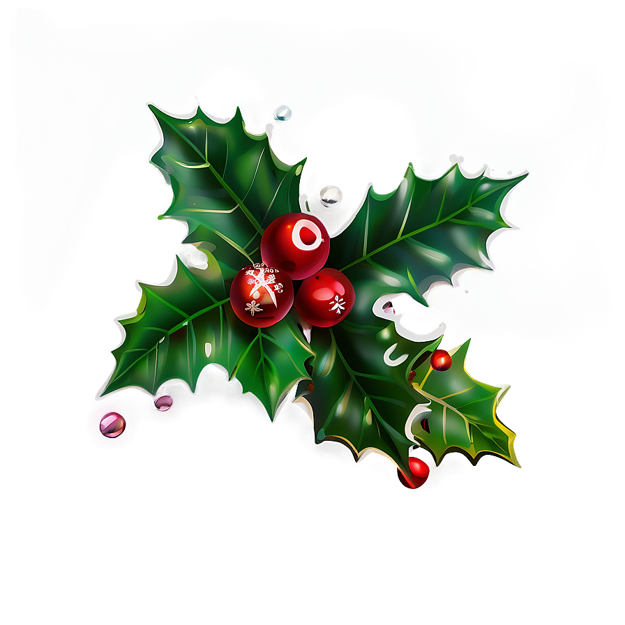 Christmas Eve Holly And Berries Png 38 PNG Image