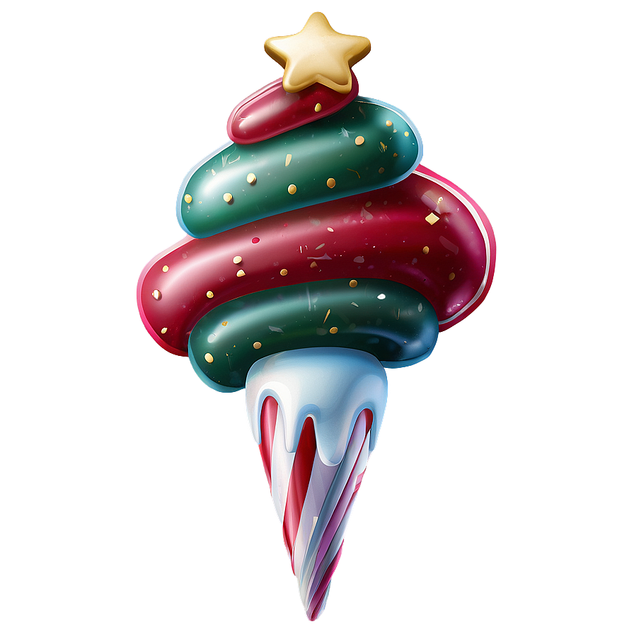 Christmas Eve Peppermint Swirls Png Eam PNG Image