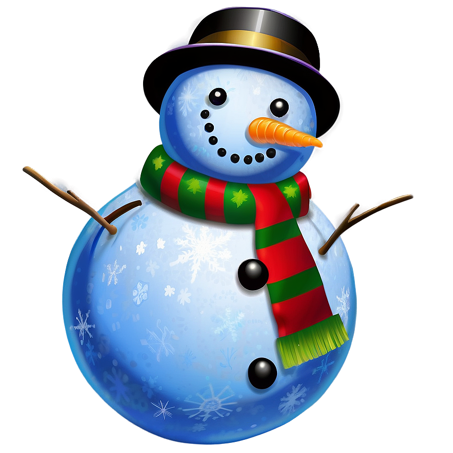 Christmas Eve Snowman Building Png Xlq32 PNG Image