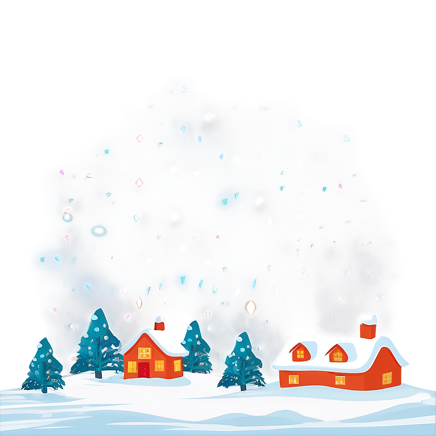 Christmas Eve Snowy Scene Png 83 PNG Image