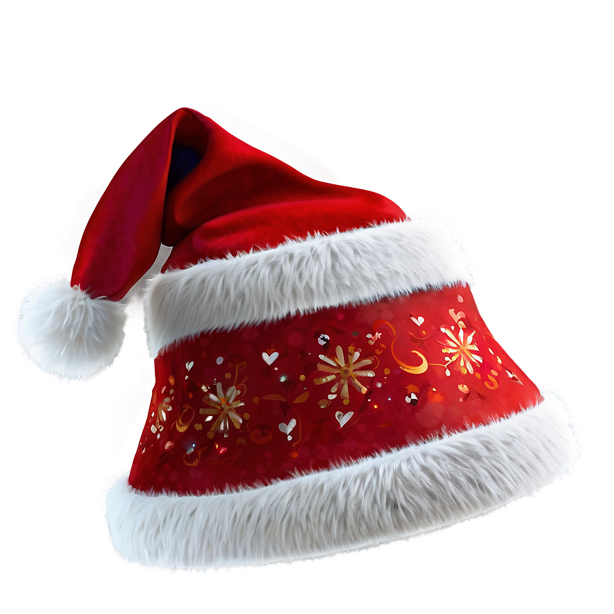 Christmas Hat With Star Png Yyw PNG Image