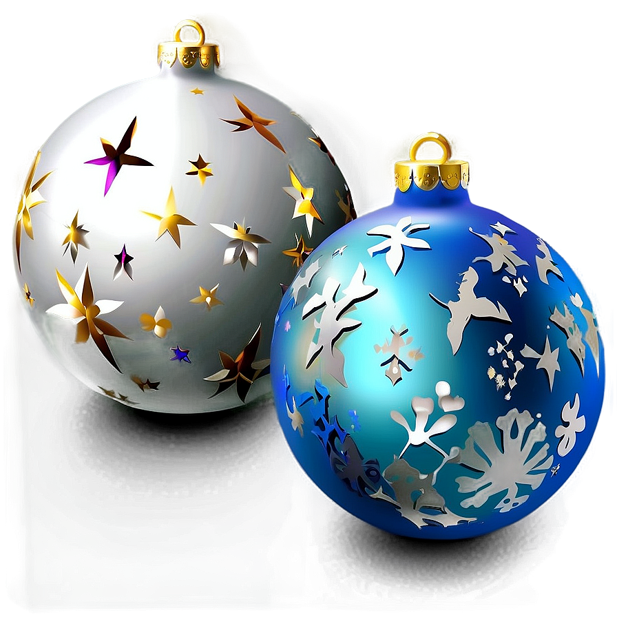 Christmas Ornaments Png Jhb66 PNG Image