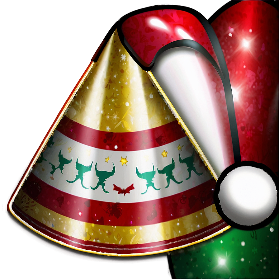 Christmas Party Hat Png Mdm72 PNG Image