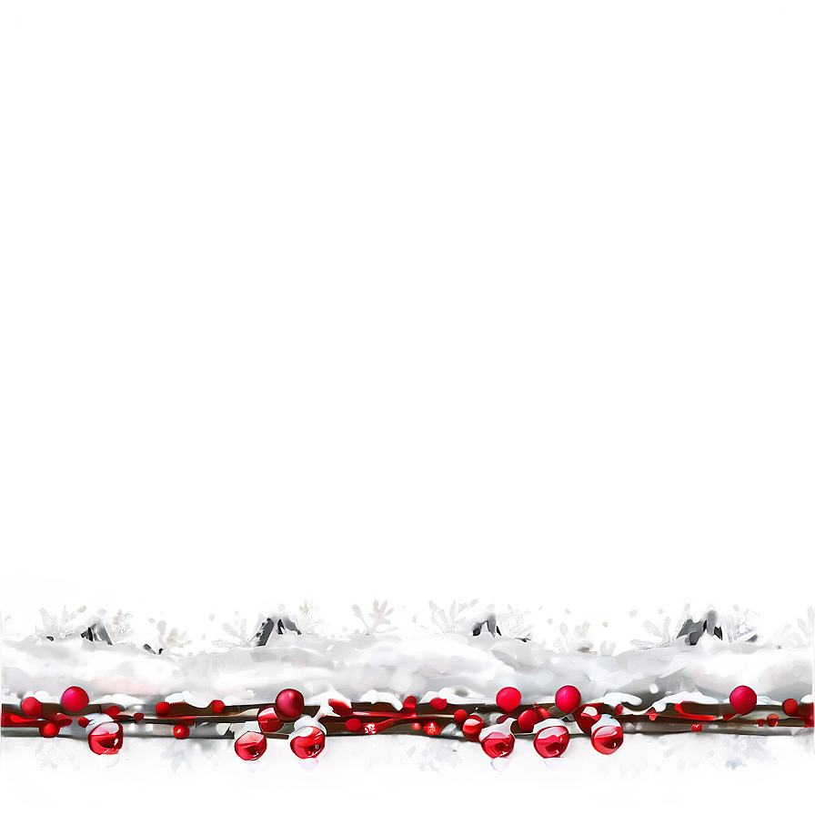 Christmas Snow Border Png 06282024 PNG Image