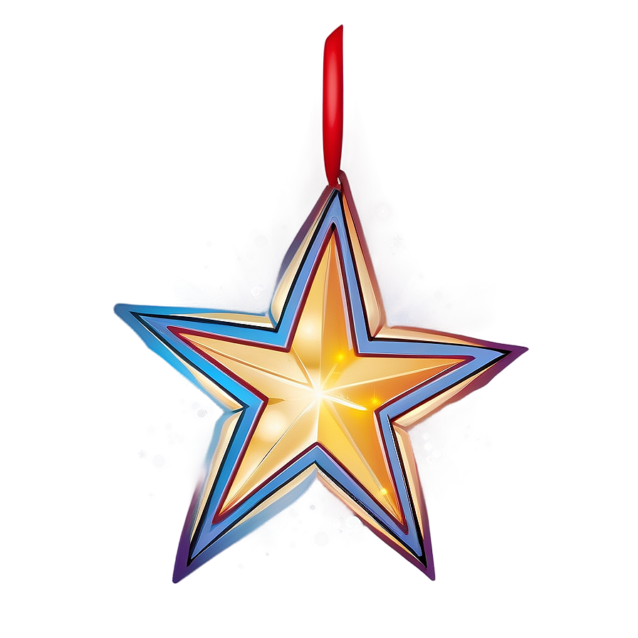 Christmas Star Vector Png Bhy PNG Image