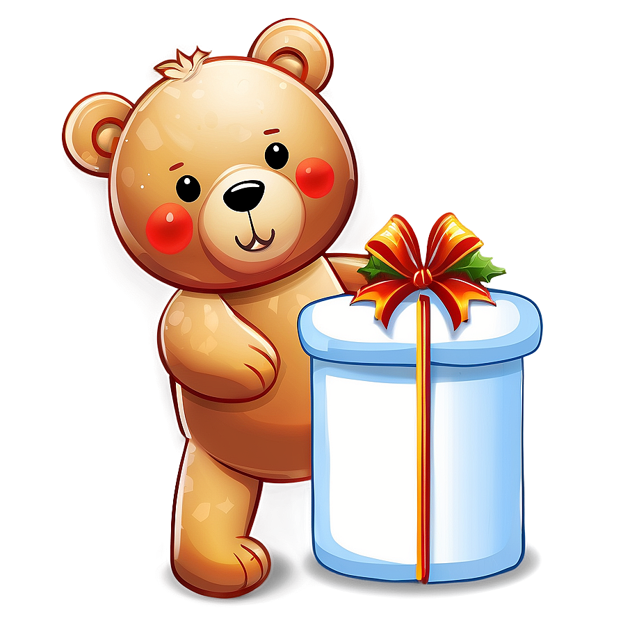 Christmas Teddy Bear Clipart Png 56 PNG Image