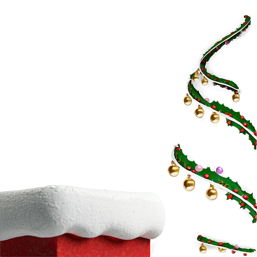 Christmas Theme Corner Png Abp PNG Image