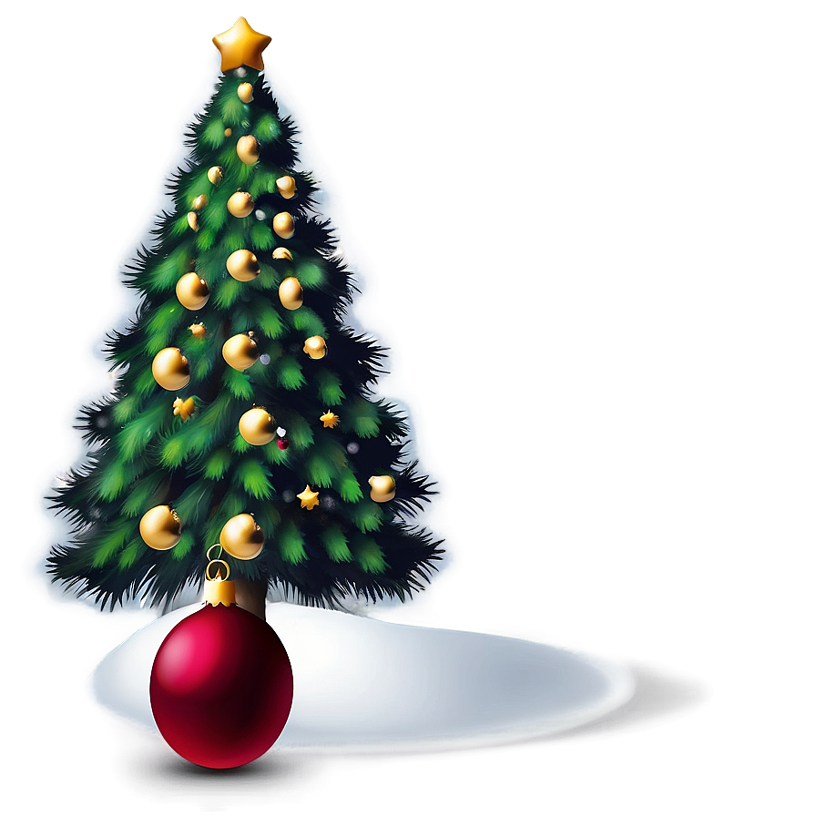 Christmas Tree Art Png 04292024 PNG Image