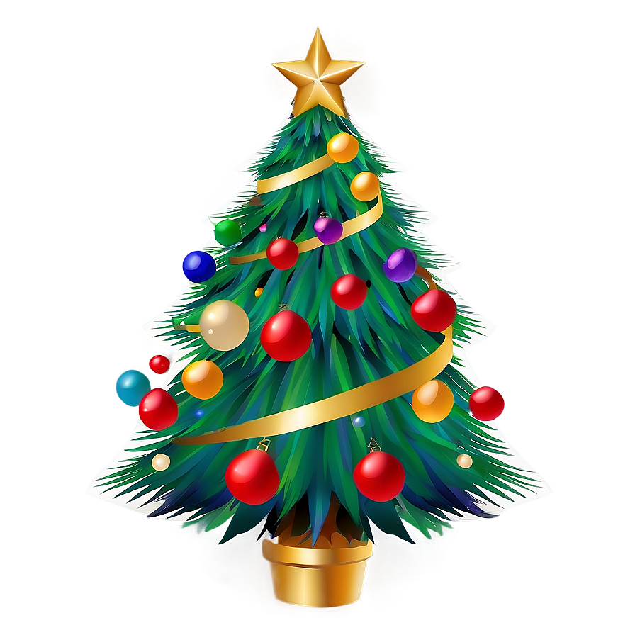 Christmas Tree Background Png 04292024 PNG Image