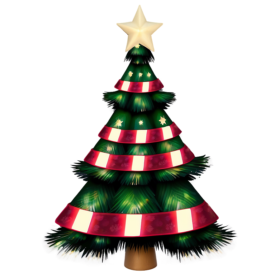 Christmas Tree With Star Transparent Png 05262024 PNG Image