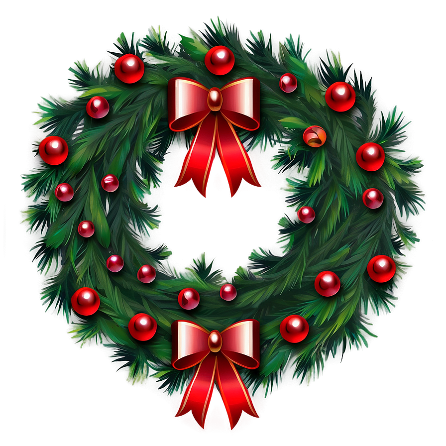 Christmas Wreath Png 05232024 PNG Image