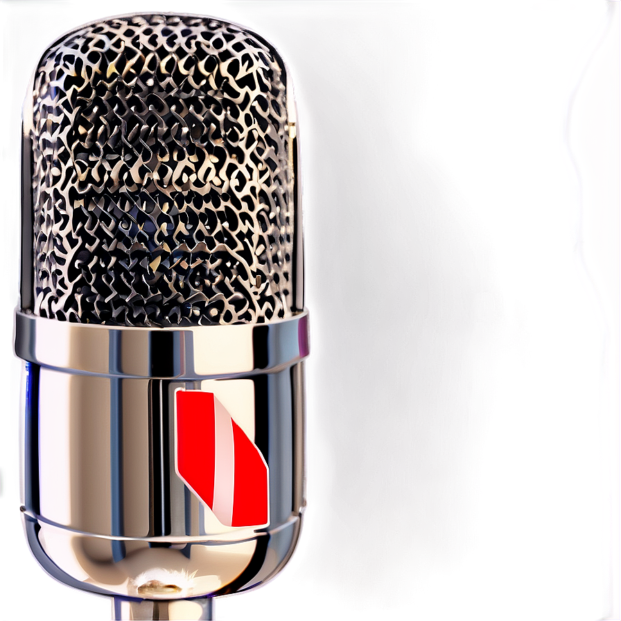 Chrome Radio Microphone Png Dvo PNG Image