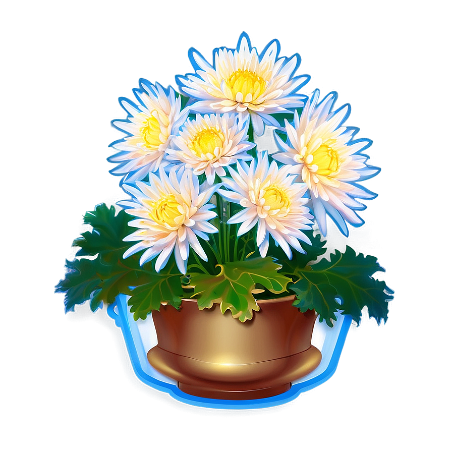 Chrysanthemum Seed Packet Png Jrn17 PNG Image