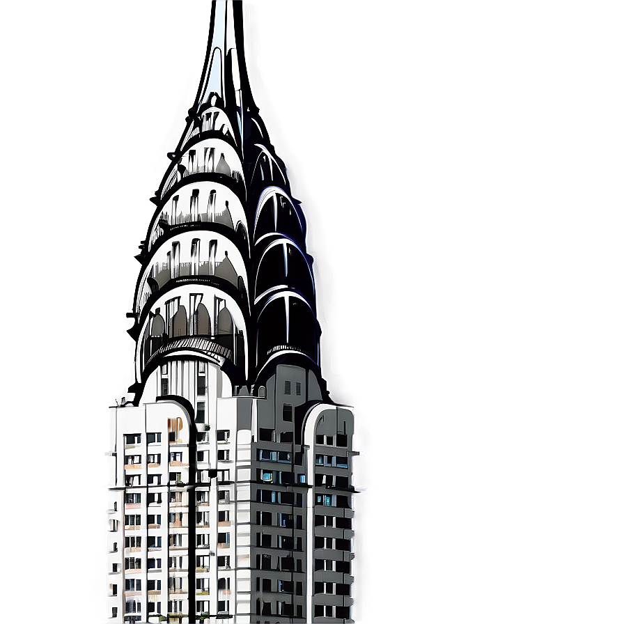 Chrysler Building In Daylight Png 41 PNG Image