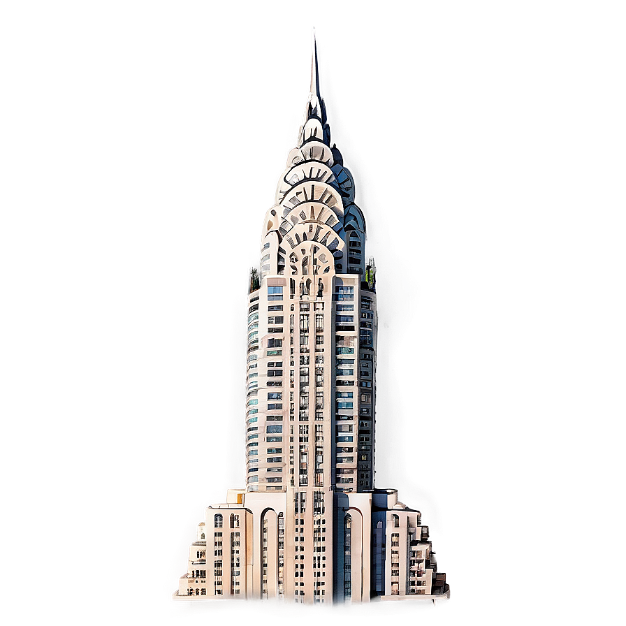 Chrysler Building Sunlit Glow Png Pdk PNG Image