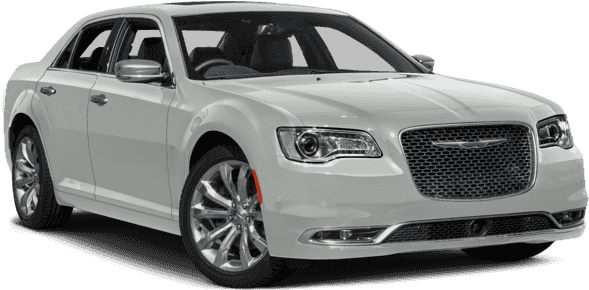 Chrysler300 Luxury Sedan Profile View PNG Image