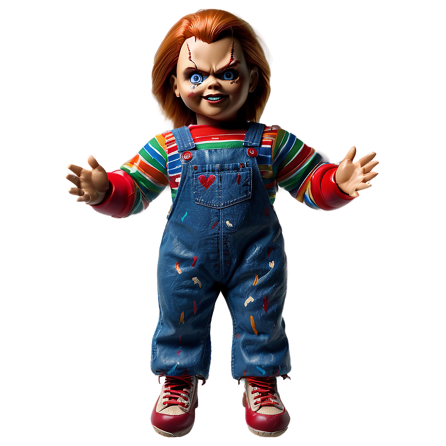 Chucky Doll Figure Png Jgt PNG Image