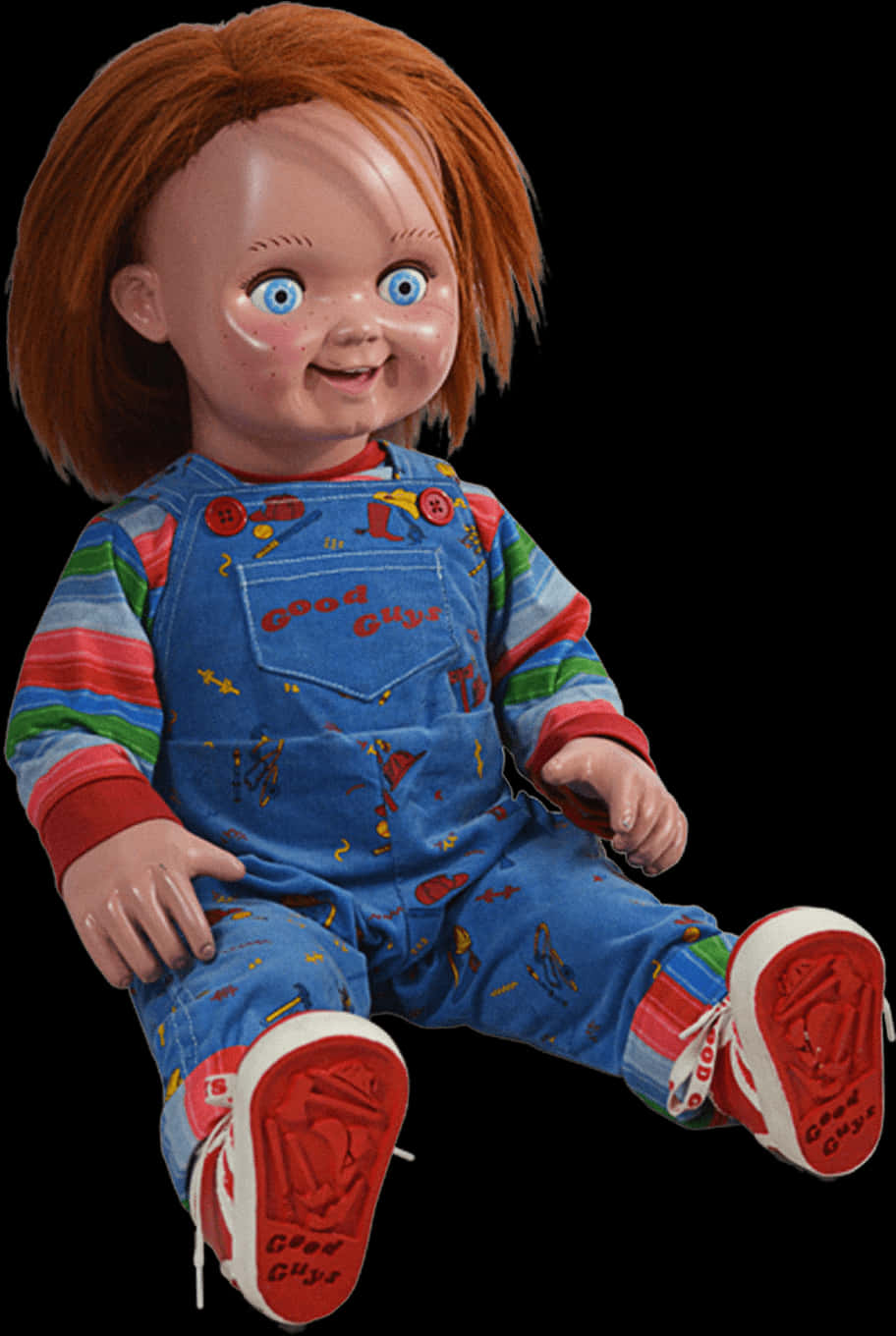 Chucky Doll Portrait PNG Image