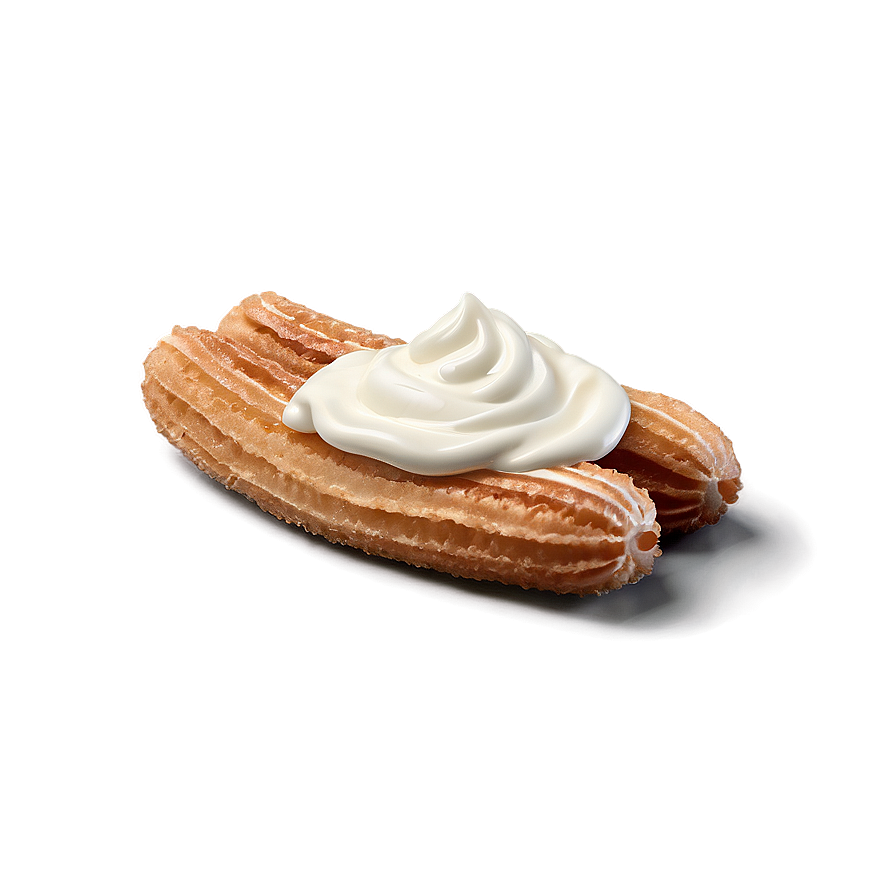 Churros With Vanilla Cream Png Oxy PNG Image