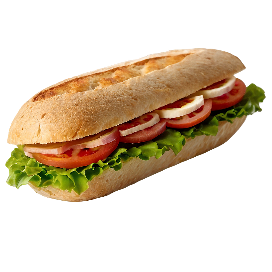 Ciabatta Sandwich Png Gke PNG Image