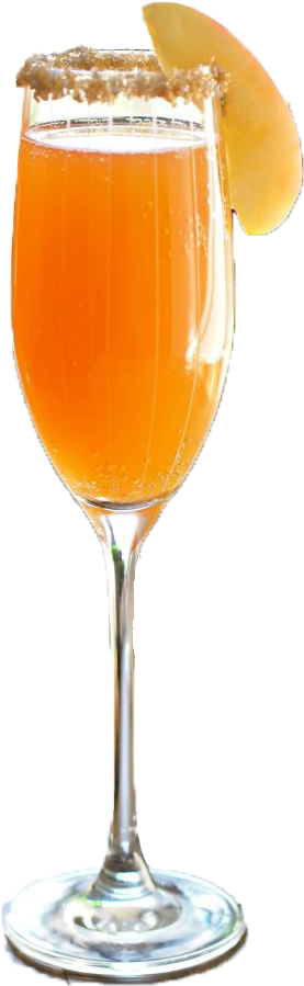 Cider Cocktailin Elegant Glass PNG Image