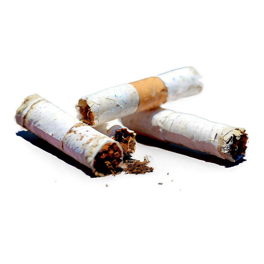 Cigarette Butts Litter Png Uch PNG Image