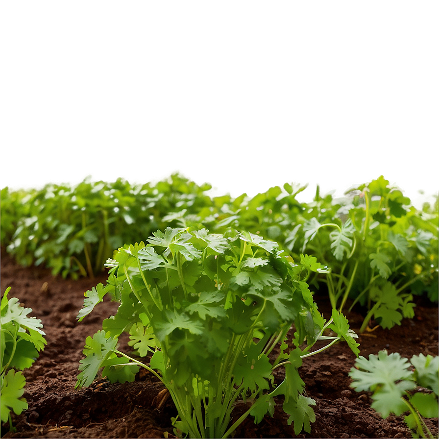 Cilantro Field Png Xhi PNG Image