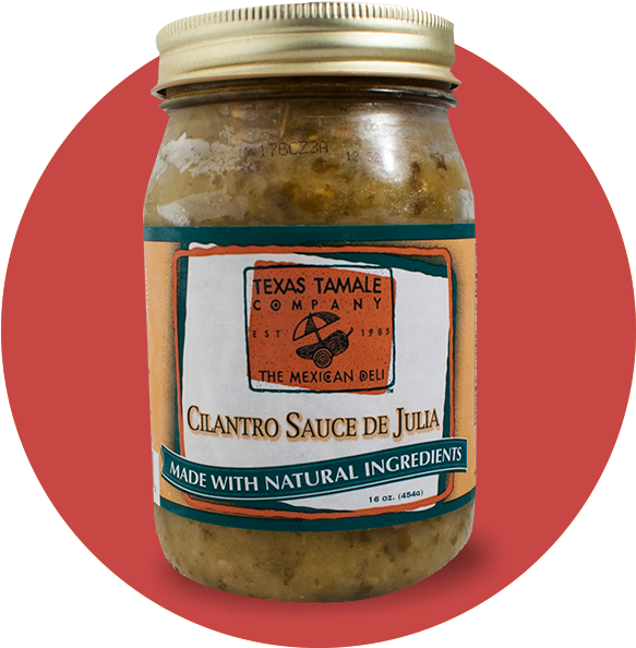 Cilantro Saucede Julia Jar PNG Image