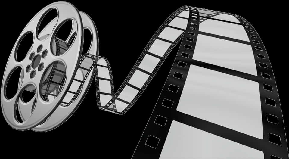 Cinema Film Reeland Strip PNG Image