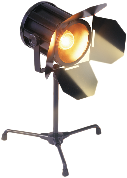 Cinema Stage Spotlight PNG Image