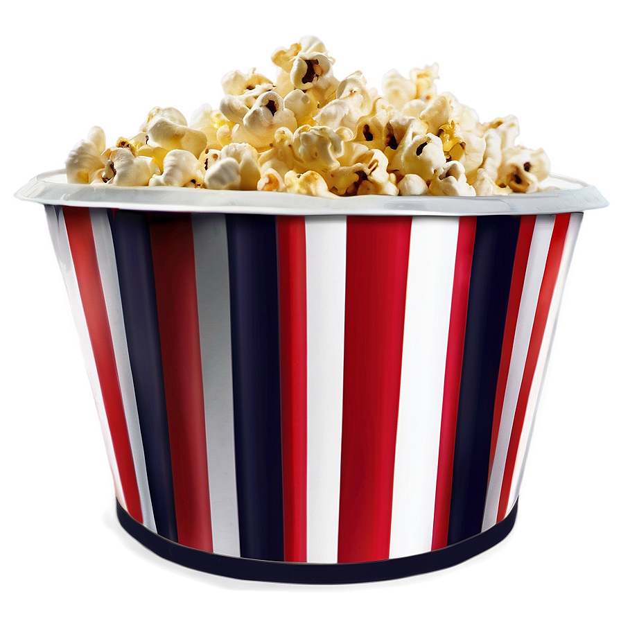 Cinema Style Popcorn Bucket Png Lkg PNG Image