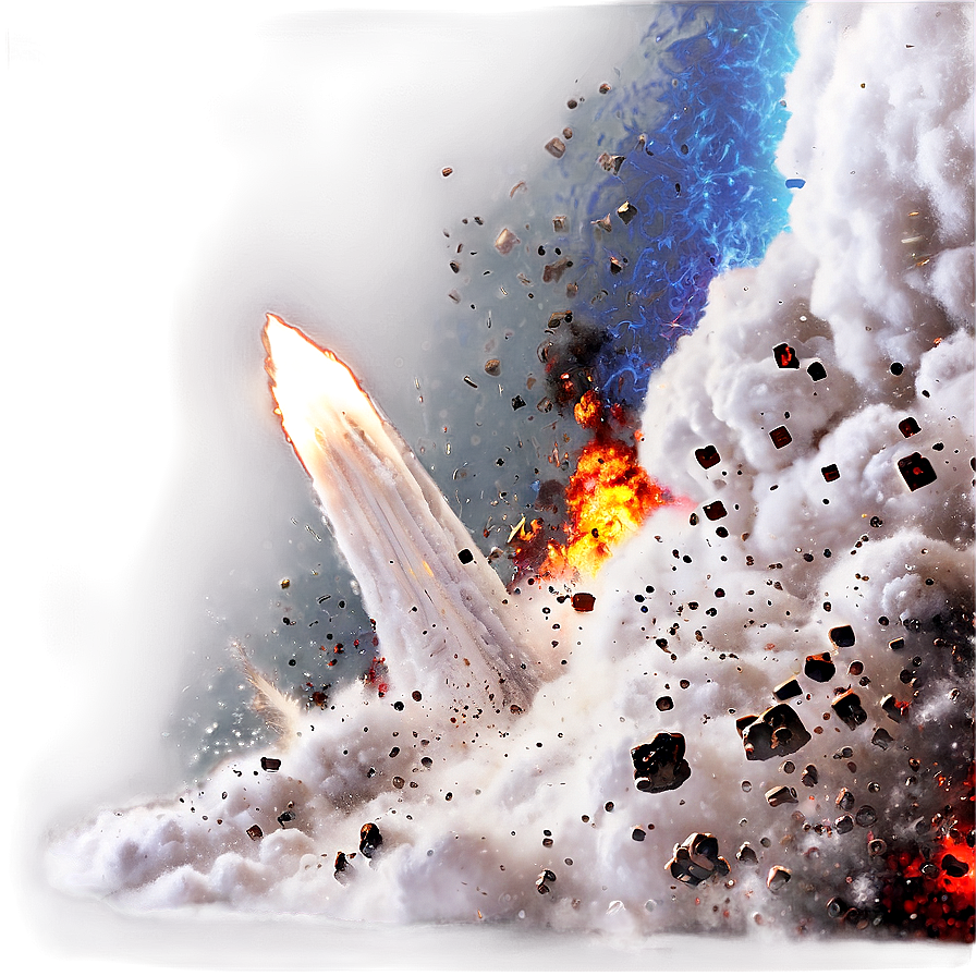 Cinematic Explosion Rendering Png 23 PNG Image