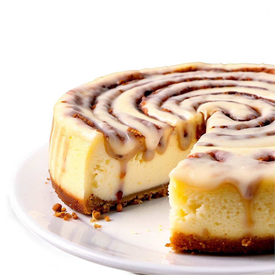 Cinnamon Roll Cheesecake Magic Png Epi PNG Image