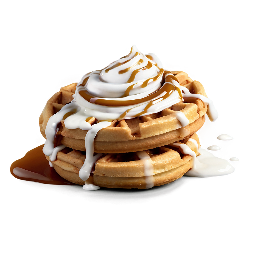 Cinnamon Roll Waffle Png 05212024 PNG Image