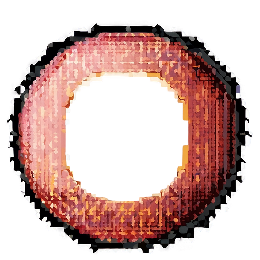 Circle In Pixel Art Png 64 PNG Image