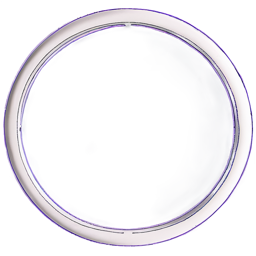 Circle Outline Design Png Rey PNG Image